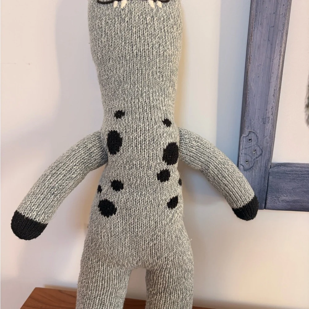 Blabla kids Maximus the Dinosaur stuffed animal - grey- regular size - Picture 3 of 4